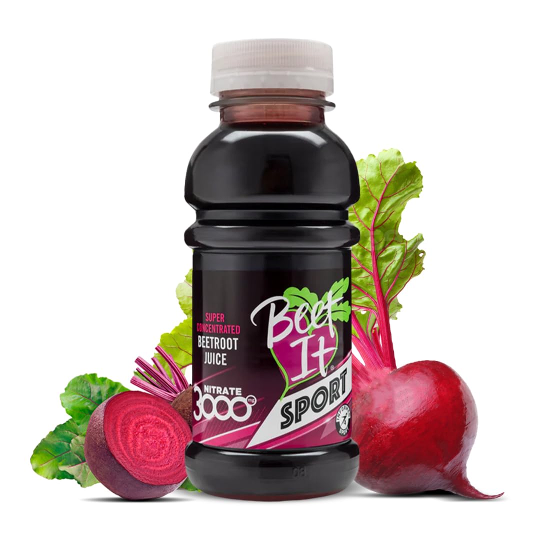 BEET IT Sport Natural Beetroot Running Gels (12 Packs of 43g) - Concentrated Energy Gel for Runners with 100mg Nitrates & 30g Carbs - Long Lasting Energy Gel Packs