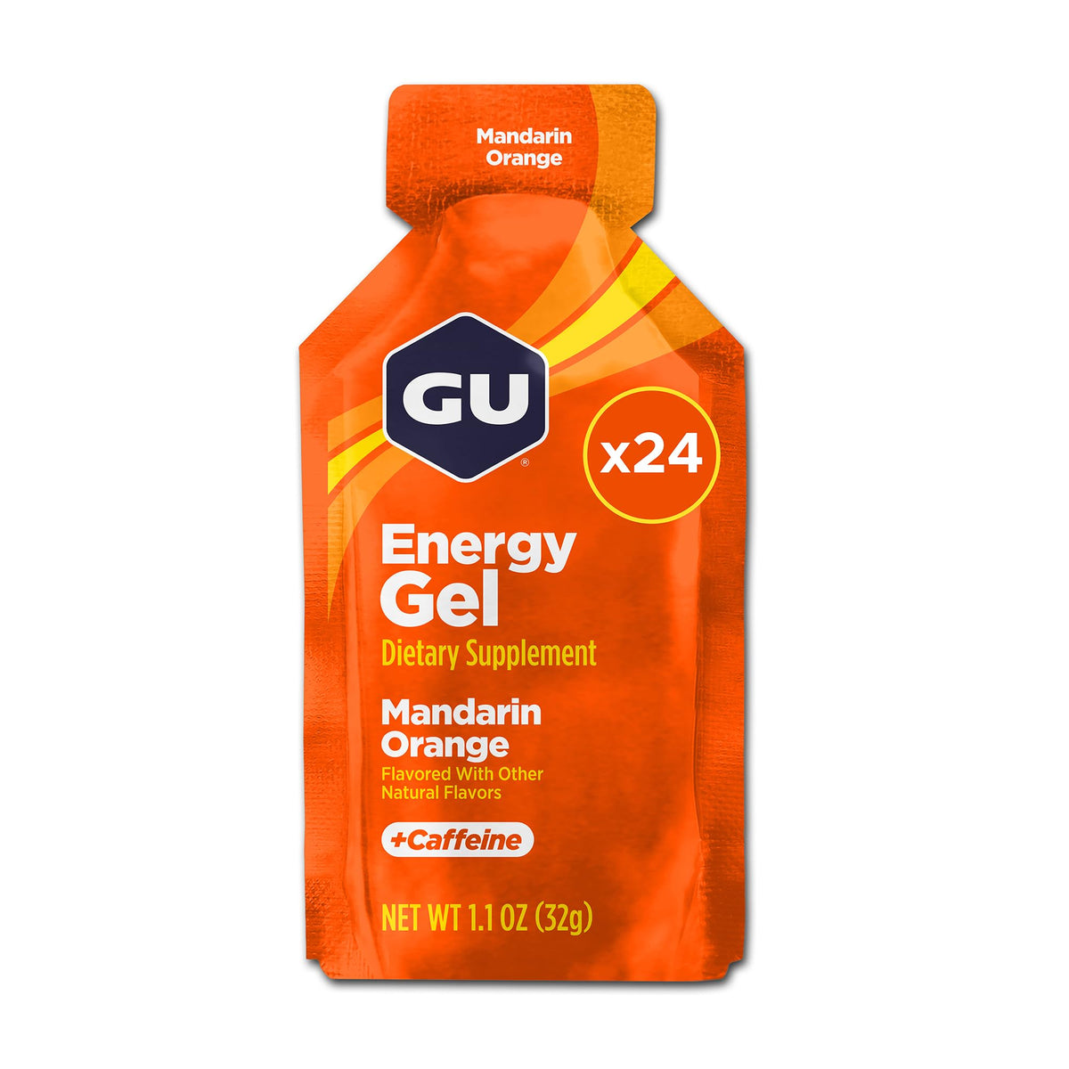 GU Energy, Original Energy Gels, Mixed Classic Flavors - 24 Count