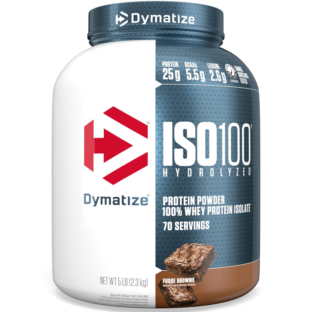 Dymatize ISO100 Protein Powder, 100% Whey Isolate, Gourmet Vanilla